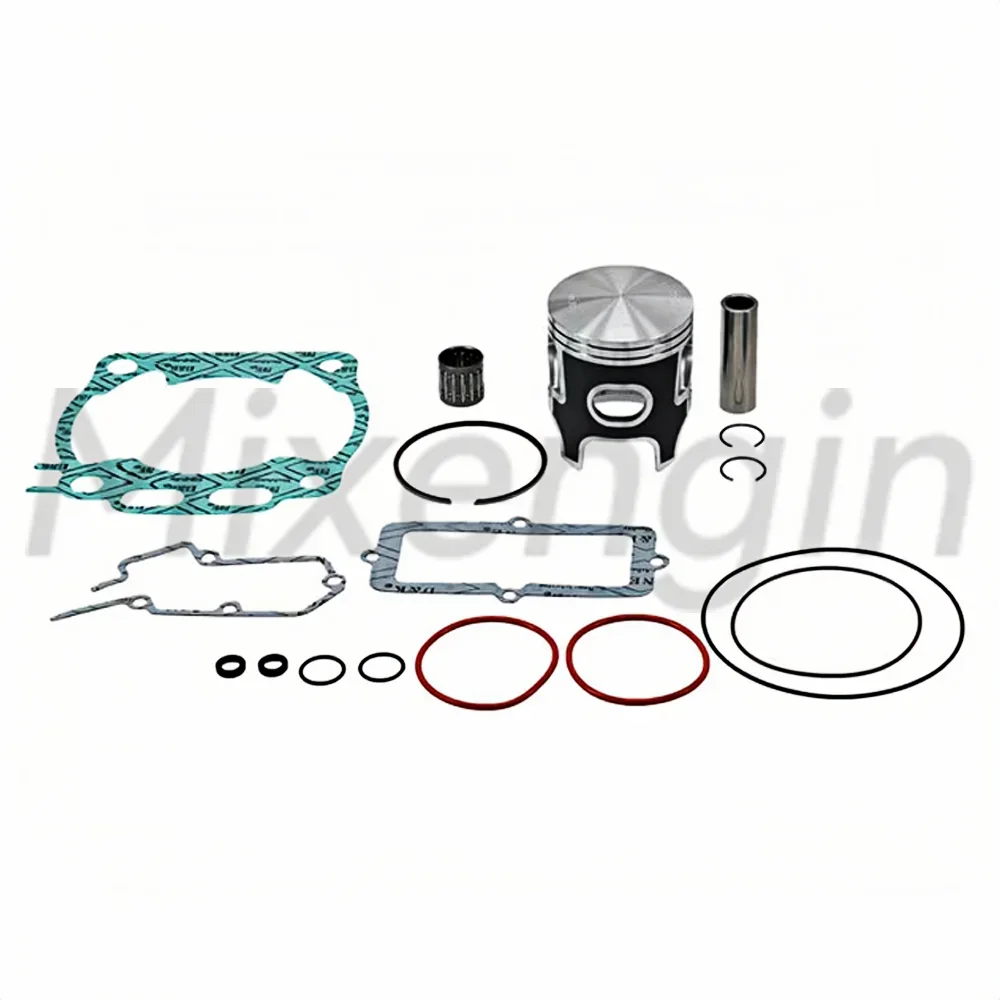 STD 66.4 مللي متر 249cc أجزاء محرك الدراجة النارية مزورة المكابس طوقا إعادة بناء مجموعة إصلاح لياماها YZ250 YZ250G YZ250X 1999-2025