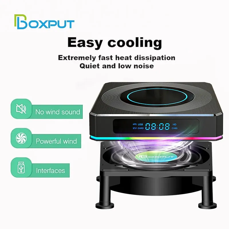  Cooling Fan for Android TV Box Router Computer Cooler Set Top Box Wireless Silent Quiet tvbox Cooler USB Power Radiator Mini Fan 