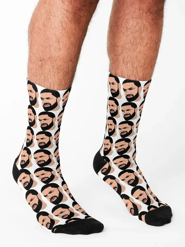 DRAKE Socks gym christmas gift Running anime Men Socks Luxury Brand Women's