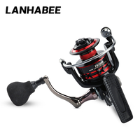 LANHABEE Spinning Reel 2000 4000 Strengthen Body Interchangeable hand Fishing Reel For Large Unloading Force Fishing Equipment