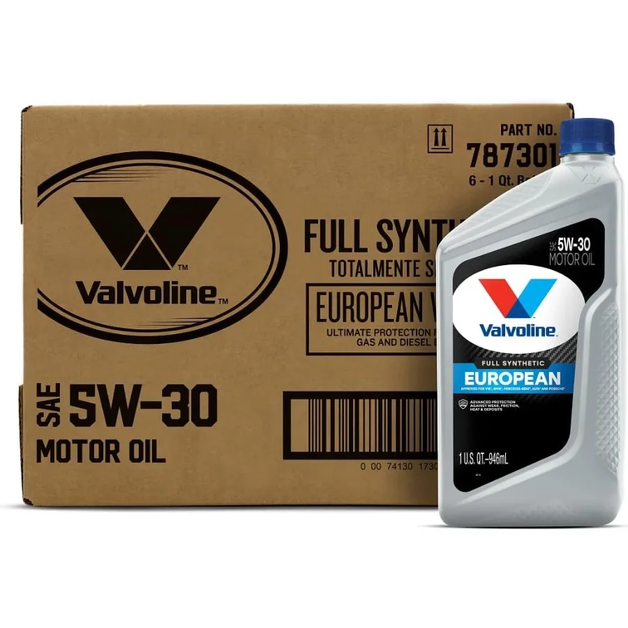 

HighPerformance European Vehicle Full Synthetic SAE 5W30 Motor Oil for Enhanced Engine Protection and Fuel Efficiency in Cold S