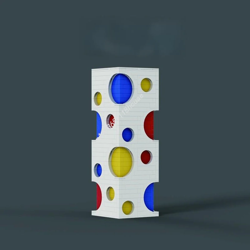 555 Stück MOC Vase Bausteine Weihnachten dekorative DIY Montage ideal für künstlerische Display Partybevorzugung Goodie Bag Option Geschenk