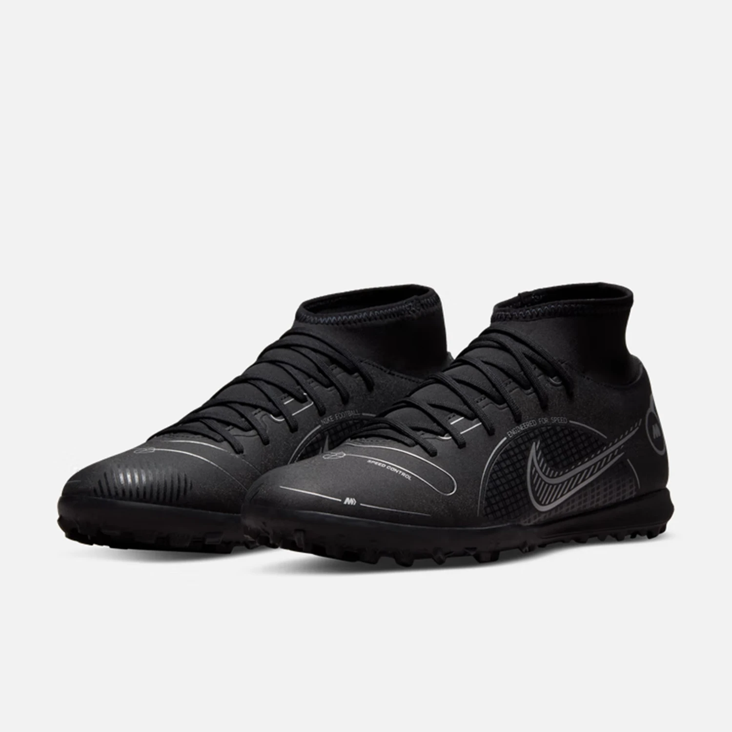 Nike genuine UPERFLY 8 TF men's and women's training durable football shoes DJ2909-007