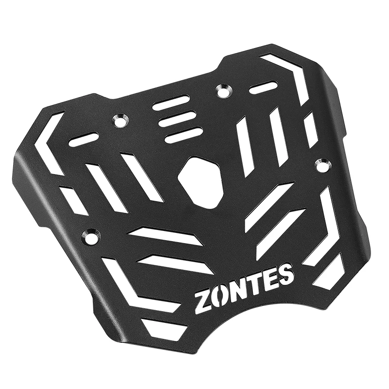 Motorcycle Modified Rear Shelf Stainless Steel Tail Box Bottom Plate Tail Box Bottom Plate For ZONTES ZT 368G 368-G G-368