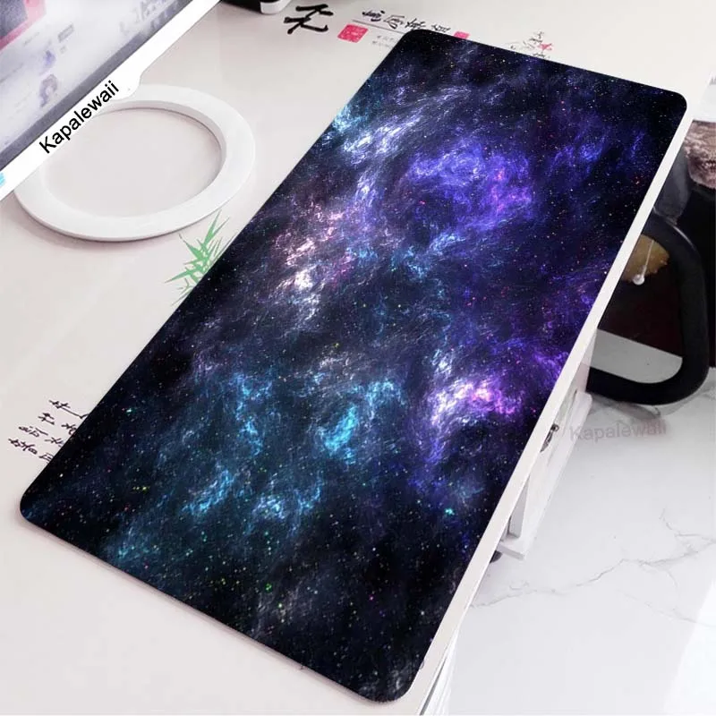 

Space Large Mouse Pad Mat XXL MousePads Natural Rubber Gaming Keyboard Pad Anti-slip Mice Pad mousepad speed Gamer Desk Mat DIY