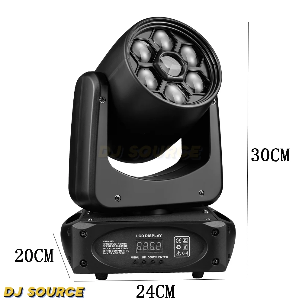 Imagem -03 - Bee Eye Moving Head Light Beam Spot Effect Stage Lights dj Disco Club Music Nightclub Stage Effects Lamp 150w Pcs por Lote