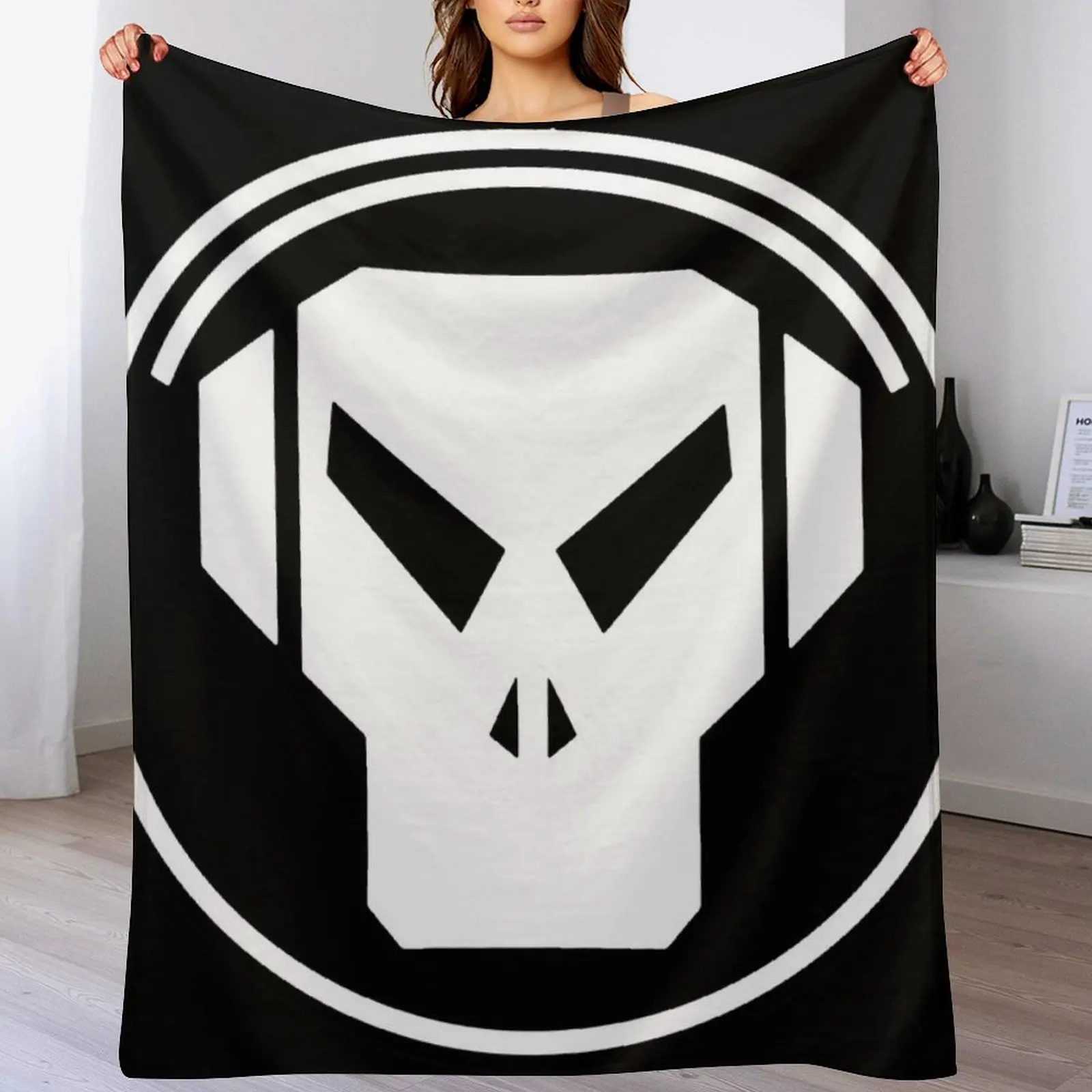 Metalheadz - Vintage UK Rave Drum and Bass Throw Blanket Nap for winter Hairys Blankets