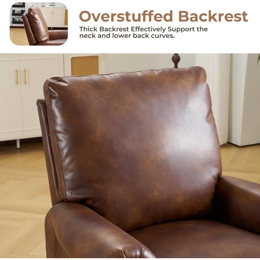 كرسي كرسي تمرين الضغط مع التدليك والحرارة، كرسي كرسي جلدي مسامي مع مسند ظهر محشو، كرسي مع برشام