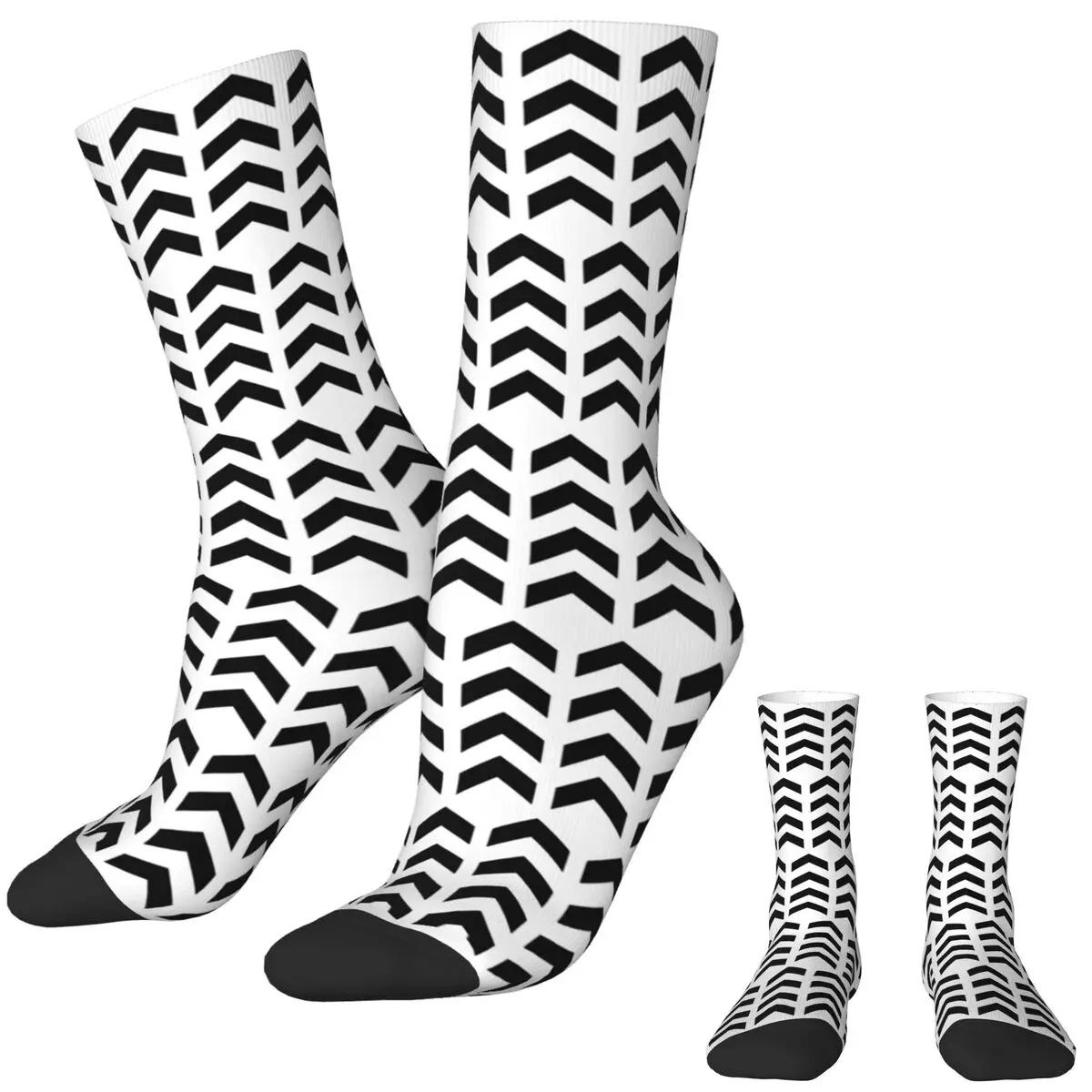 Liam Payne Socks Arrows Retro Stockings Spring Anti Skid Men's Socks Medium Soft Printed Outdoor Sports Socks