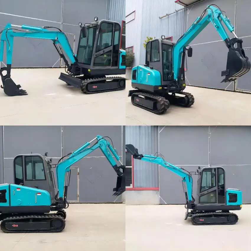 4ton5ton 4ton 6 ton best price mini crawler hydraulic excavator digger bagger   prices with cab