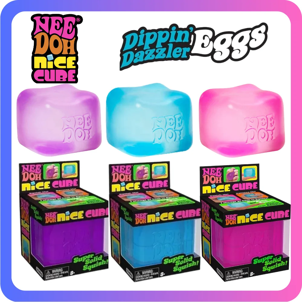 Nice Cube Sensory Fidget Cube Stress Relief Anxiety Sensory Tool for Focus ADHD & Calming Office Desk Gadget Bambini