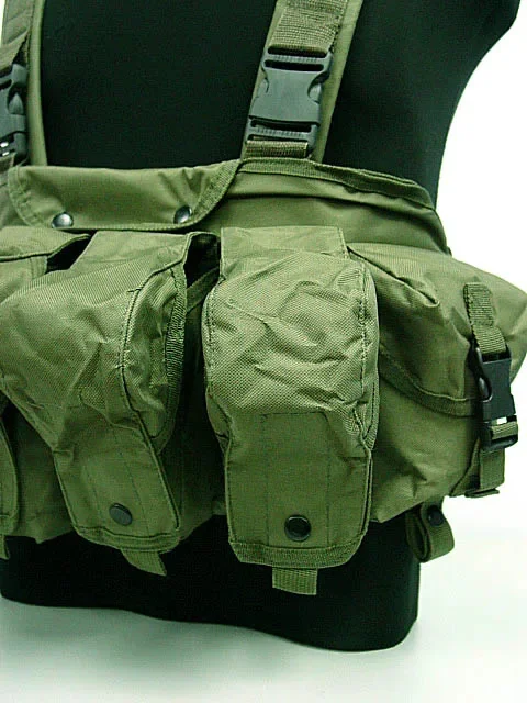 Imagem -05 - Peito Rig Colete Tático Equipamento Militar do Exército 47 Magazine Pouch ao ar Livre Airsoft Paintball Caça ak