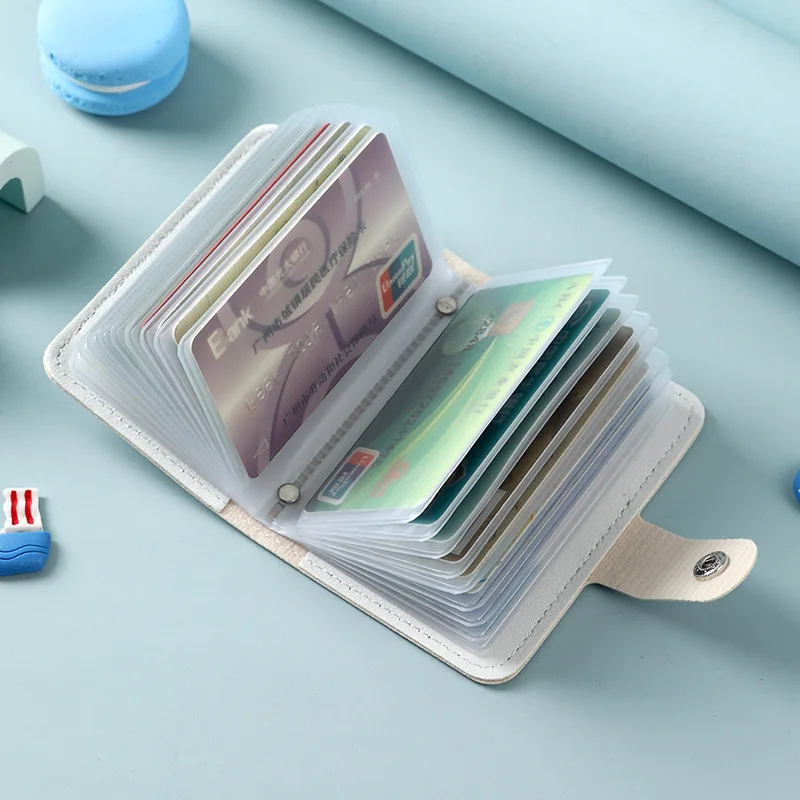 حقيبة بطاقات أنثى كرتونية صديقة للبيئة لتحديد المواد حقيبة بطاقات مضادة للسرقة ومضادة للمغناطيسية متعددة الوظائف #3