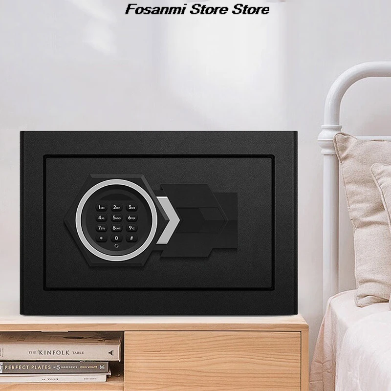 Mini Digital Security Safe Electronic Password Lock Steel Hidden Wall Bedroom Closet Installation For Home Office Use 20 25 Inch