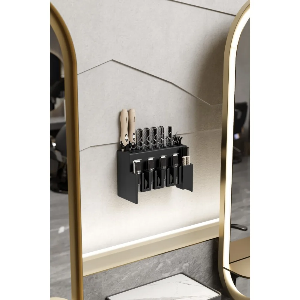 

New internet celebrity hair styling tool storage rack, hair salon tool box, hairstylist's special scissors tool kit storage rack