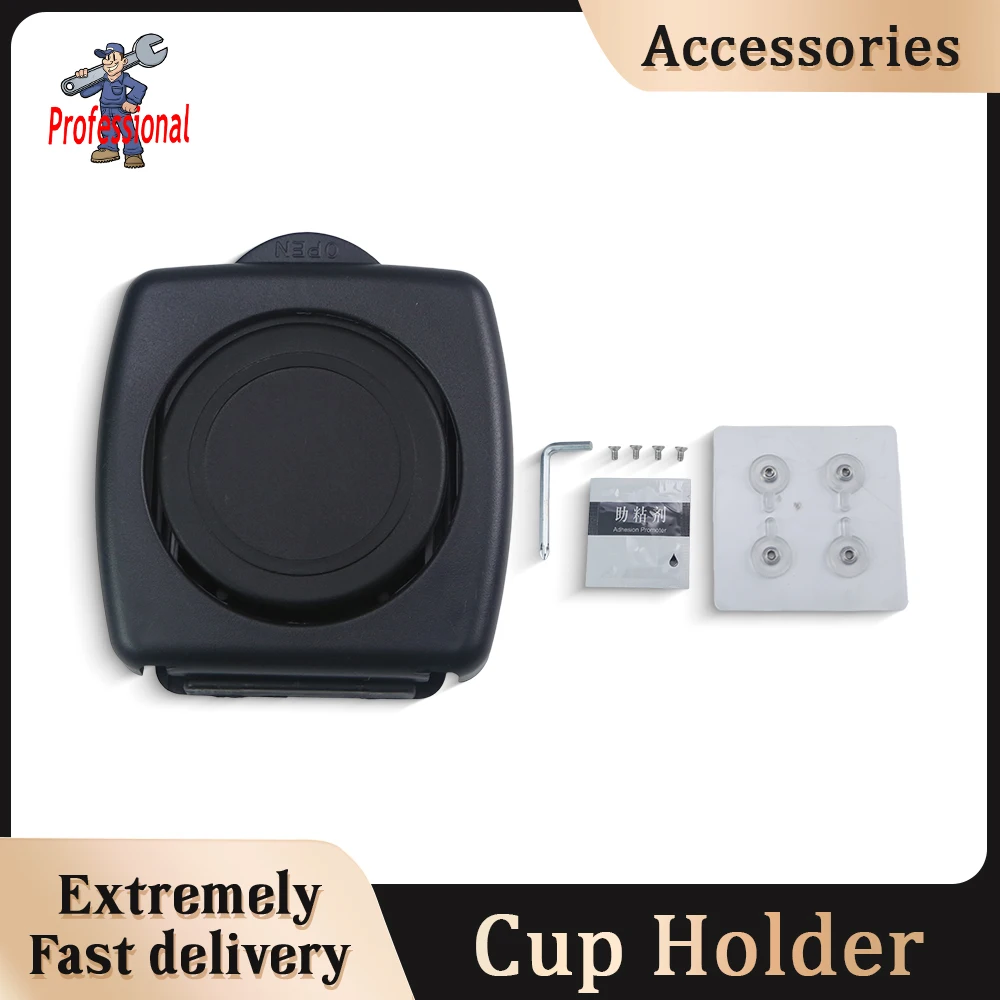 

Universal Folding Car cup holder Black Drink Holder Multifunctional Drink Holder High-quality Styling Auto Accessories
