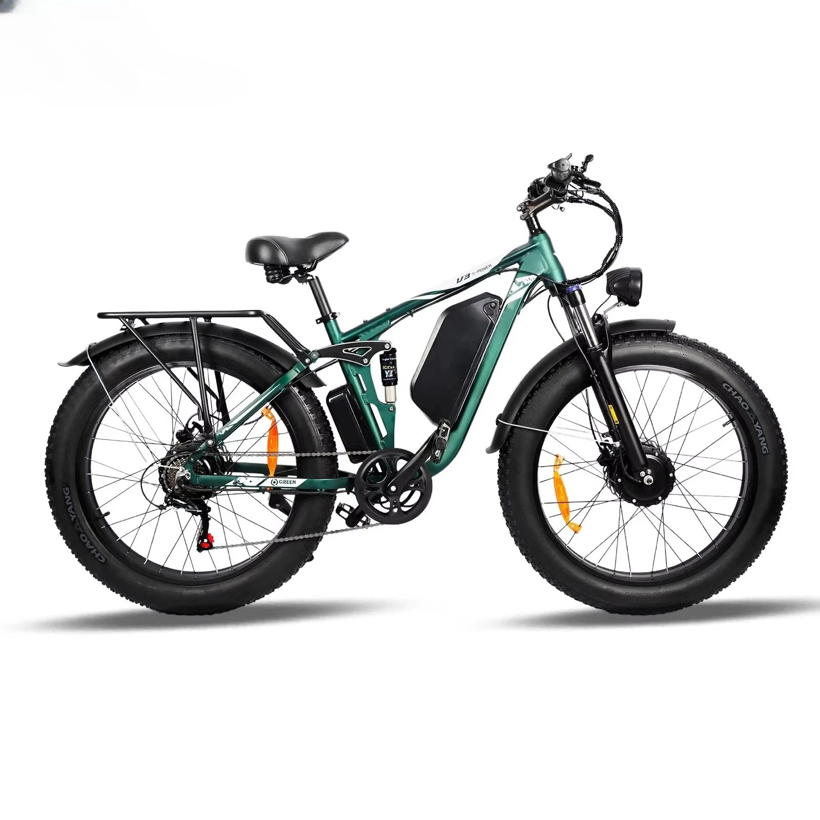 

3000W 32Ah Dual Motor Fat Electric Bike | 32AH Removable Battery | Professional Grade Downhill and Off-Road