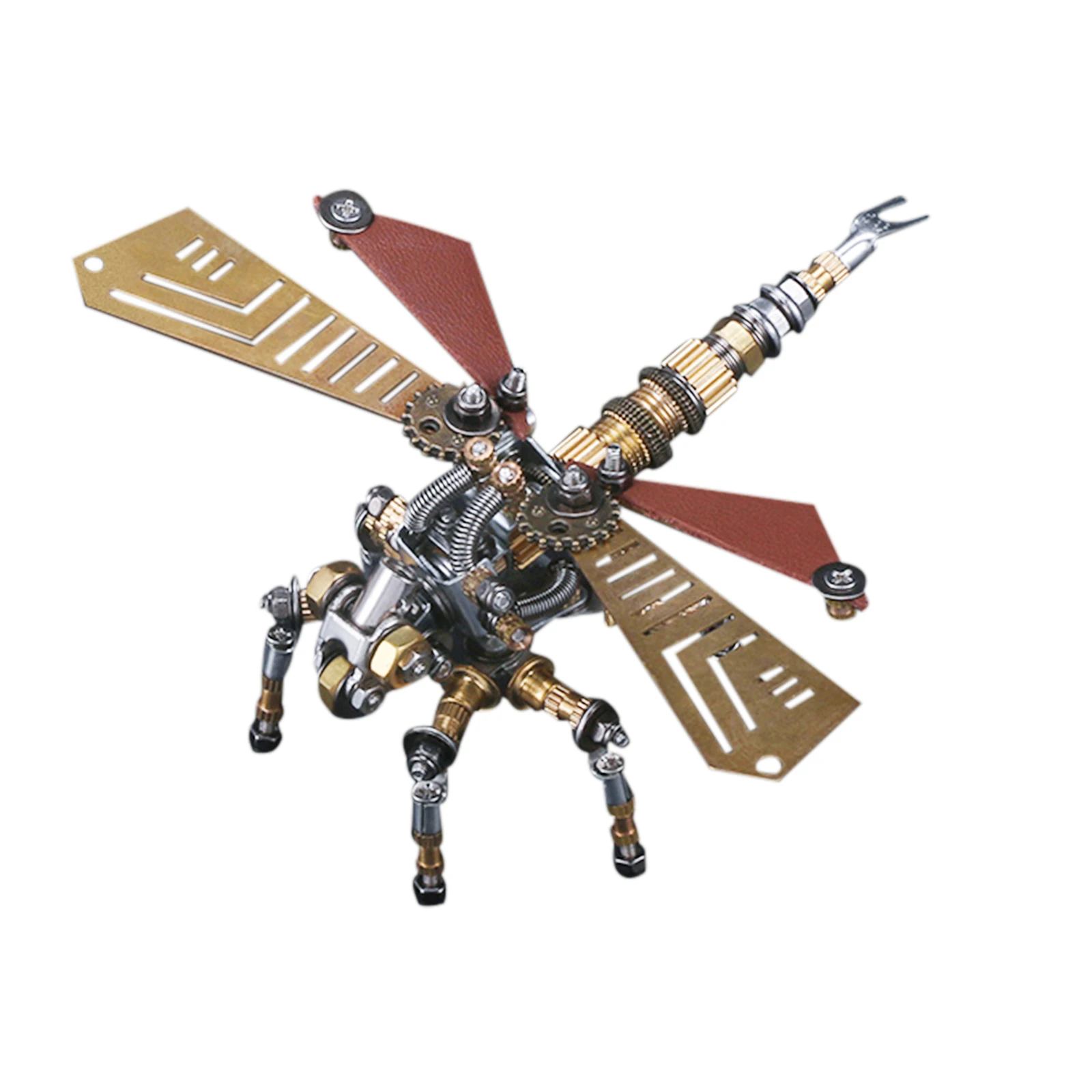 Wasp dragonfly firefly 3d metal puzzle mechanical model building kits educational toys for kids adults gifts