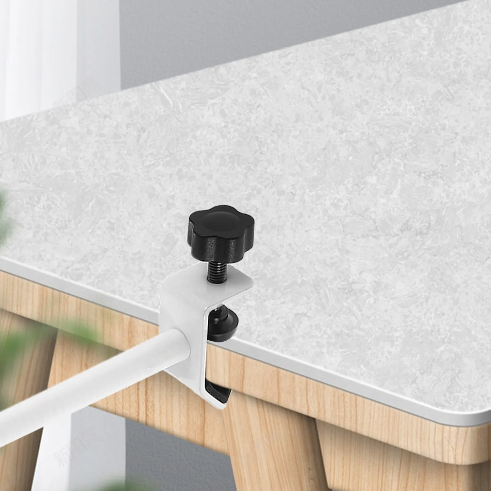 

Live Streaming Gooseneck Accessory Poles Phone Holder Clip Bendable Metal Desk Pole Mic Desk Mic Stand Pole Lightweight