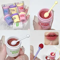 Teacup Colored Lip Balm Moisturizing Colored Lip Tint Long Lasting Anti-cracking Solid Color Lipstick Girls Lip Care Cosmetics
