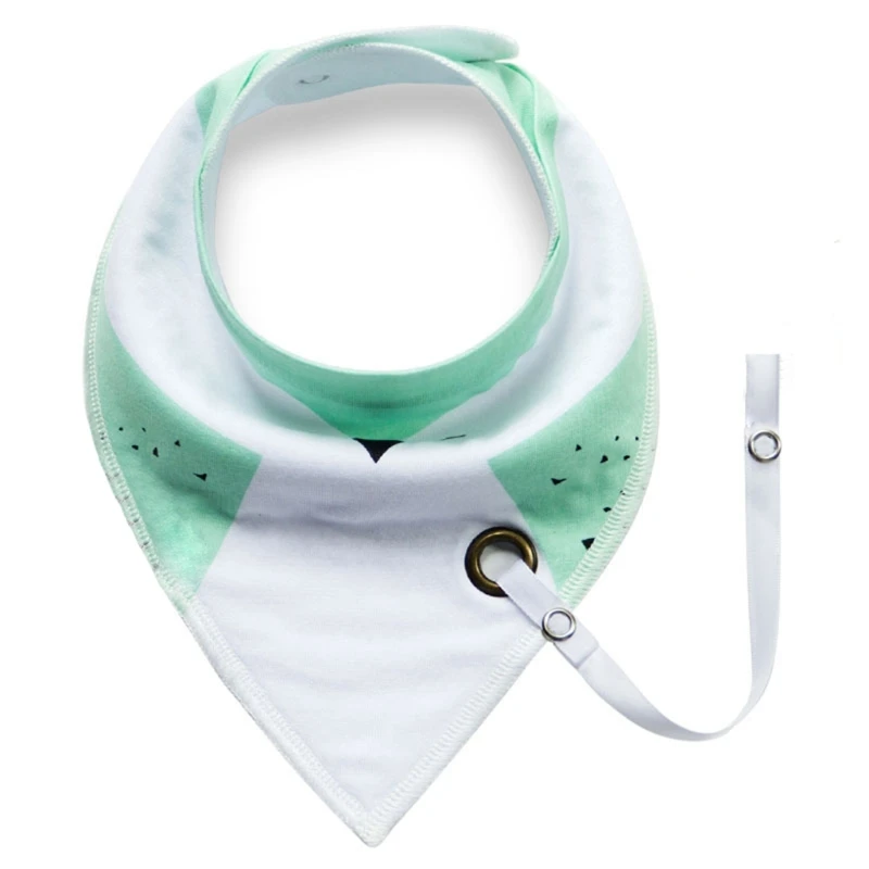 Double-Layer Baby Bibs for Triangle Infant Saliva Towel Triangles Scarf Bibs Drool Bibs for Toddler Soft Cotton Sca