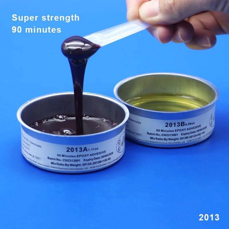 Super Strength 2013 AB Glue Amber Standard 90 Minute Bonding Metal Plastic Wood Replace AW106 HV953U 2OZ Tin Can Epoxy Adhesive