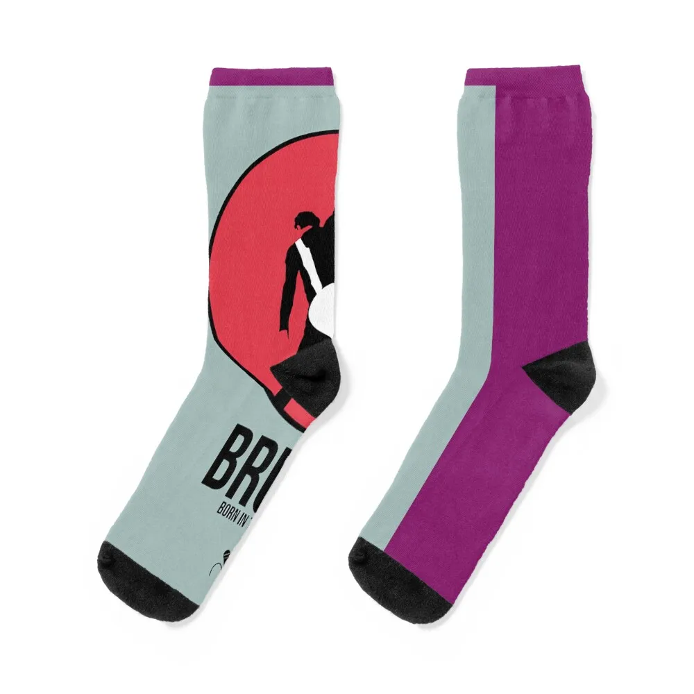 

bruce springsteen naxart studio\t Socks winter christmas gift Children's bright garter Woman Socks Men's