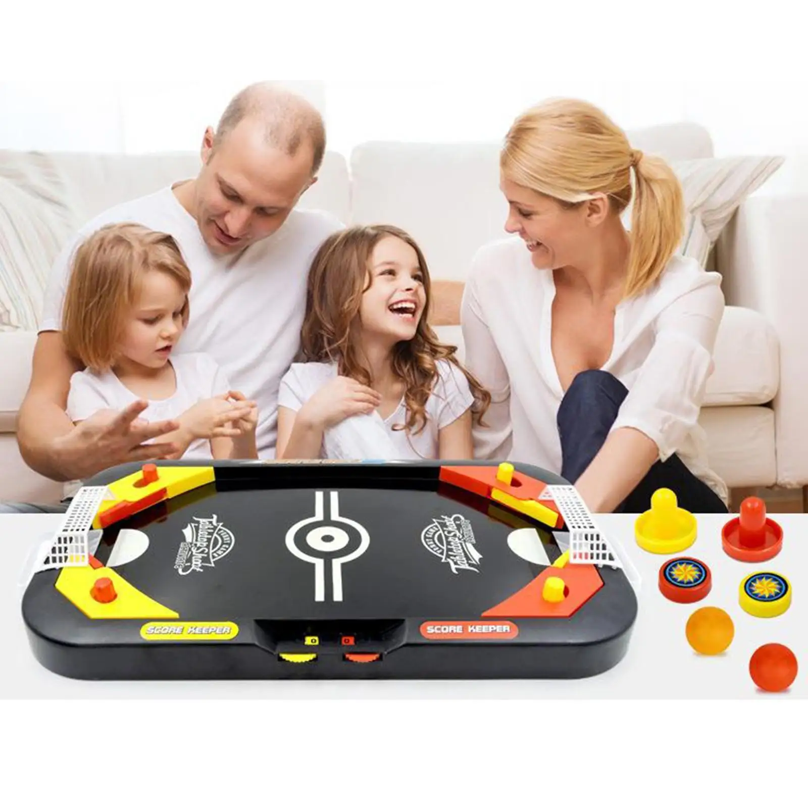 Plastic Hockey Game for Parent-Child Toys Sports Board Games Set