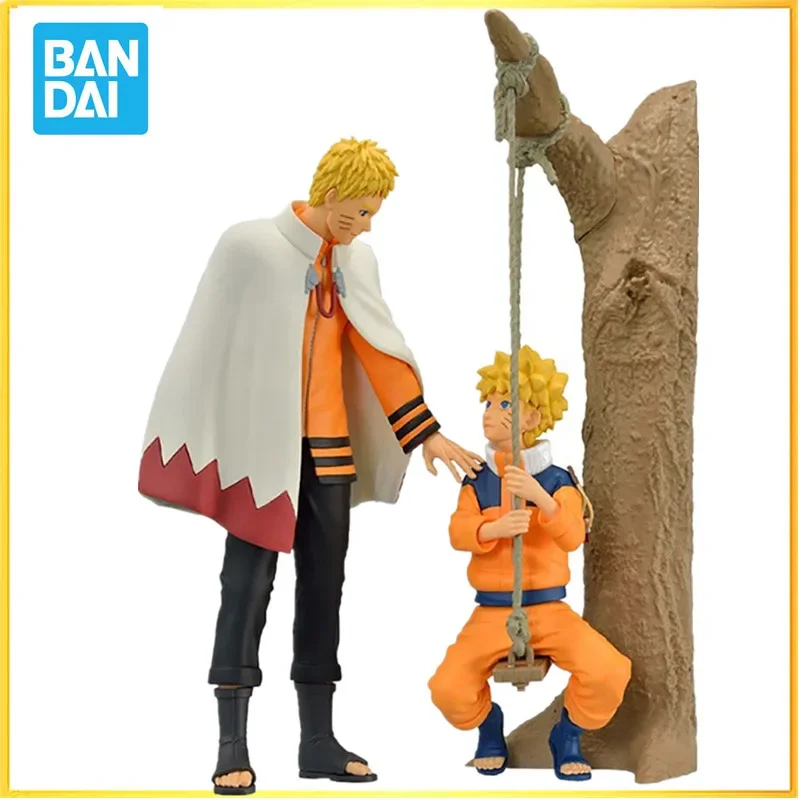 In stock Bandai Banpresto Naruto Shippuden 20th Anniversary Uzumaki Naruto Anime Figure Collectible Action Model Toys