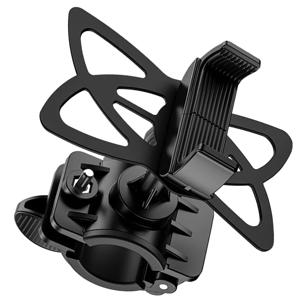 

Phone Mount for Bike Cycling Mobile Holder Stand Motorcycle Bikes Handle Bar Support Black Navigation Accessories