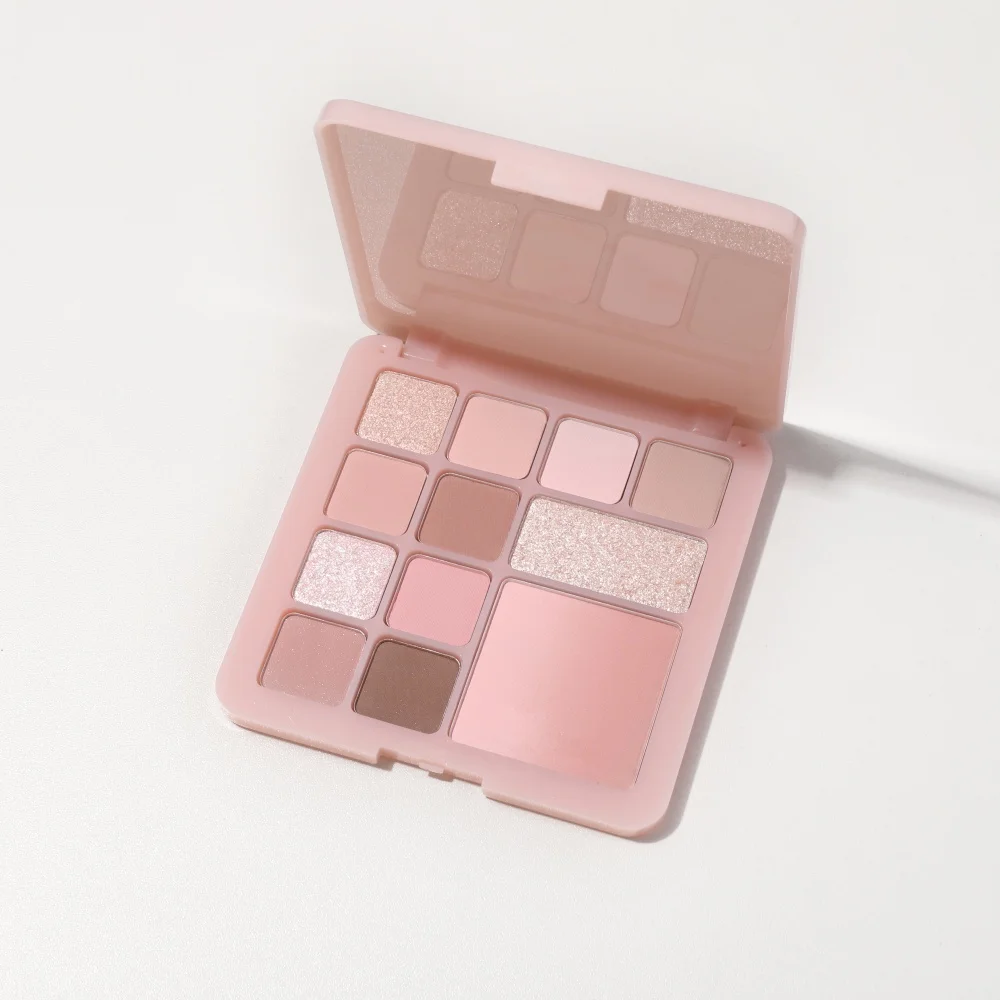 12색 방수 롱래스팅 멀티크롬 아이섀도우 쉬머 매트 고발색 아이섀도우 팔레트