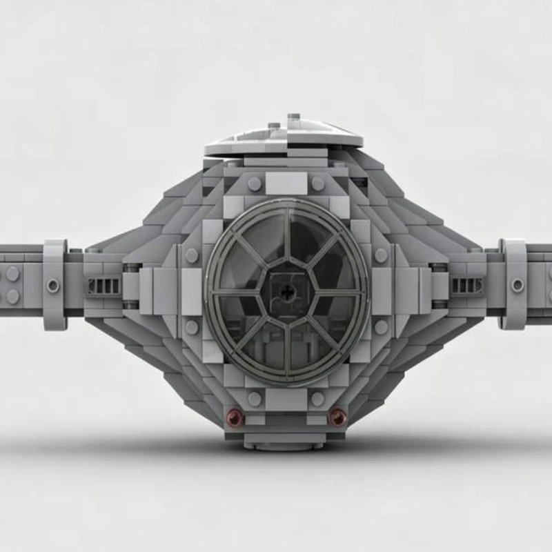 NEW 1707PCS UCS TIE-Fighter Space Battle MOC SpaceShip Model Custom Puzzles DIY Assembly Educational Toy Collection Display Gift