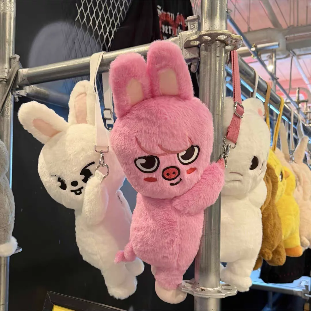 NEW SKZOO Doll STRAY KIDS Plush Toy Kpop Stuffed Animal Wolf Bear Foxes Rabbit Dog Duck Stuffed Doll Soft Toy Peluches Gift