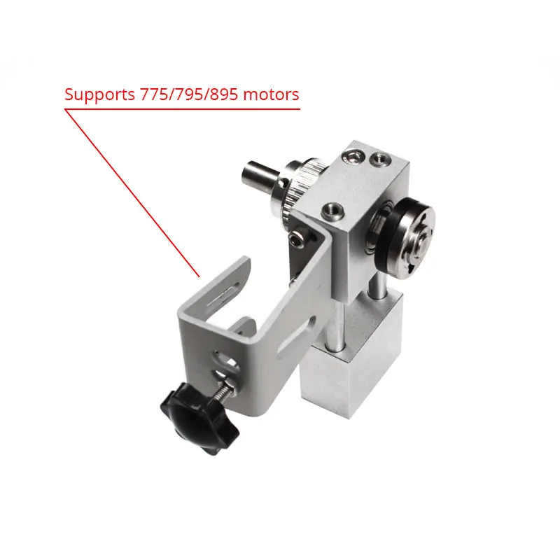 Mini tavolo sega mandrino di sollevamento fai da te lavorazione del legno taglio strumento di lucidatura cuscinetto sede albero motore 12-24v 795