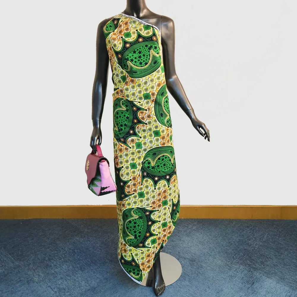 Original Super Holland Wachsdruckstoff, neues Design mit Krone, afrikanischer Stoff zum Nähen von Kleidung, 6 Yards. – Detail 15