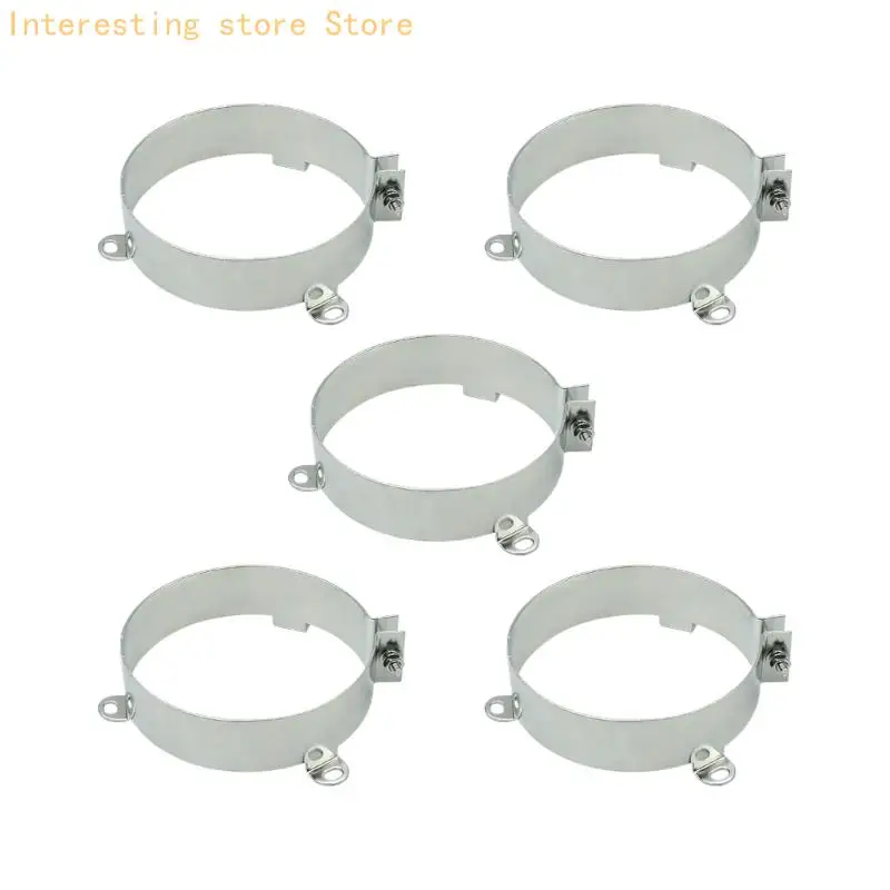 Electrolytic Repair Mounting Clamp Metal Holder Set with Screw Mount Design for Fixed Install Service Tasks Daily 55KC