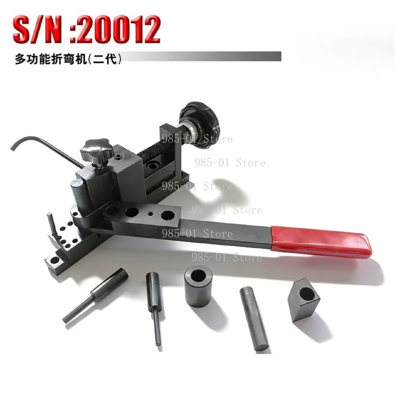 Small Manual Metal Bender 20012, Household Multi-Functional Bending Tool for Iron Wire, Stainless Steel & Rebar