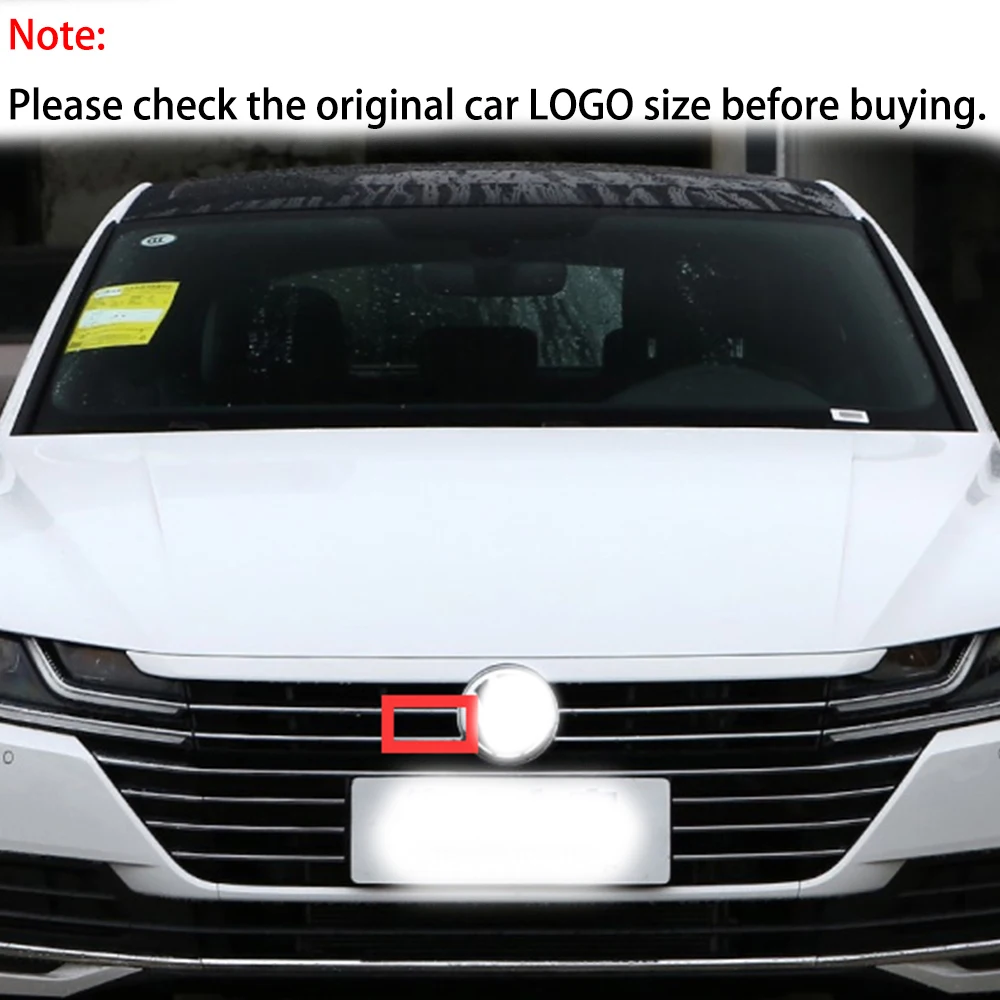 ZJCGO Front View Camera AHD 1080P Waterproof Night Vision CCD for Volkswagen VW Arteon 3H7 2017 2018 2019 2020 2021 2022 2023