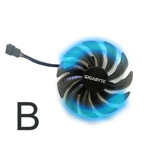Soğutma fanı Gigabyte, T129215SU, 0.5 A, RTX 1650, 1660, 1660 Ti 2060, 2070 Süper, ekran kartı için Grafik Fanı, 88mm, yepyeni, 2 adet Kart, video, rtx 2070 super - №3'teki 6 büyük satış