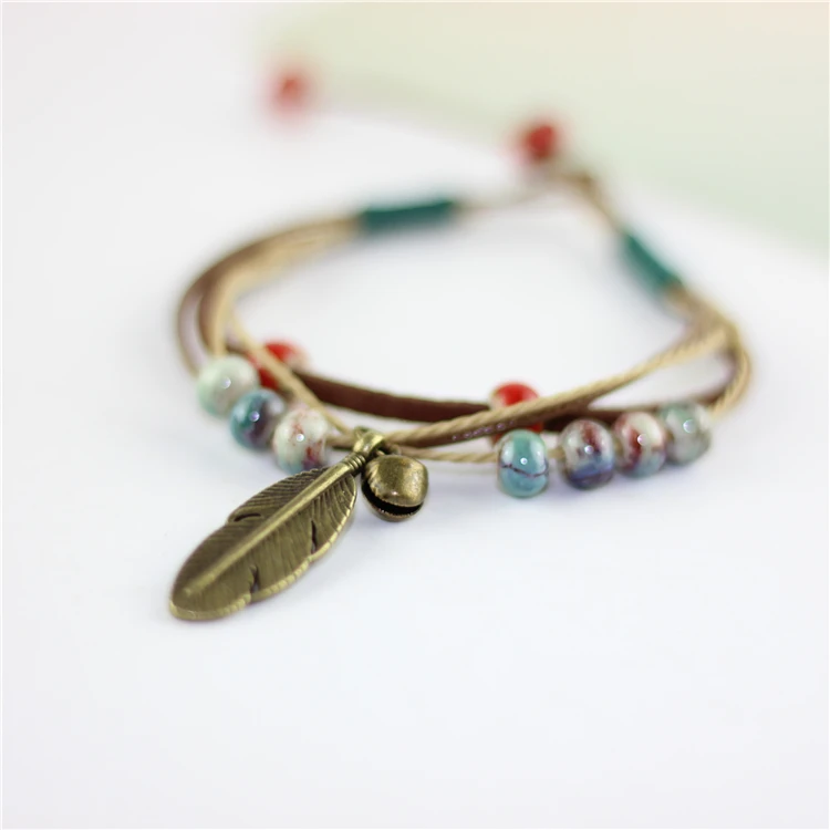 Miredo jewelry wholesale fashion gift bracelete ceramic handmade vintage bracelets for women men accessories Dropshipping #1454