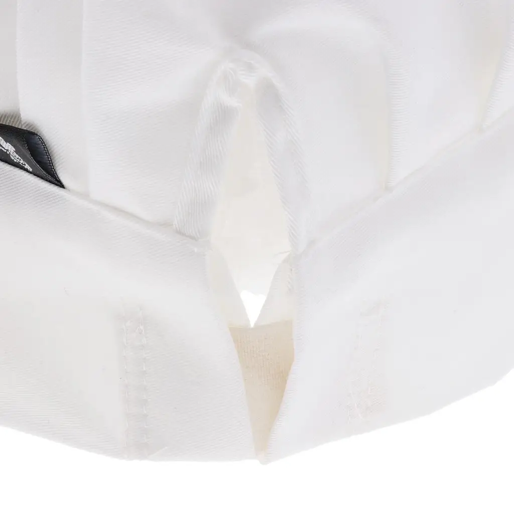 Breathable Chef Kitchen Hat Elastic Cotton Cap for Restaurant Uniform Food Service Bakery