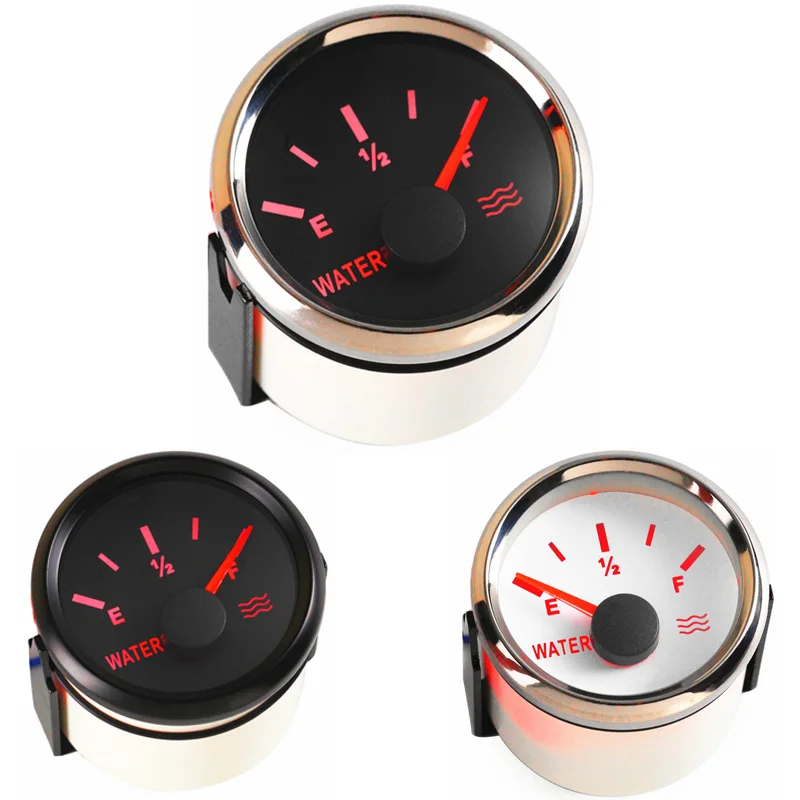 

Free Shipping Automotive Instrument Panel Water Level Gauges 0-190ohm 52mm Water Level Meters 240-33ohm for Car Boat Yacht Truck