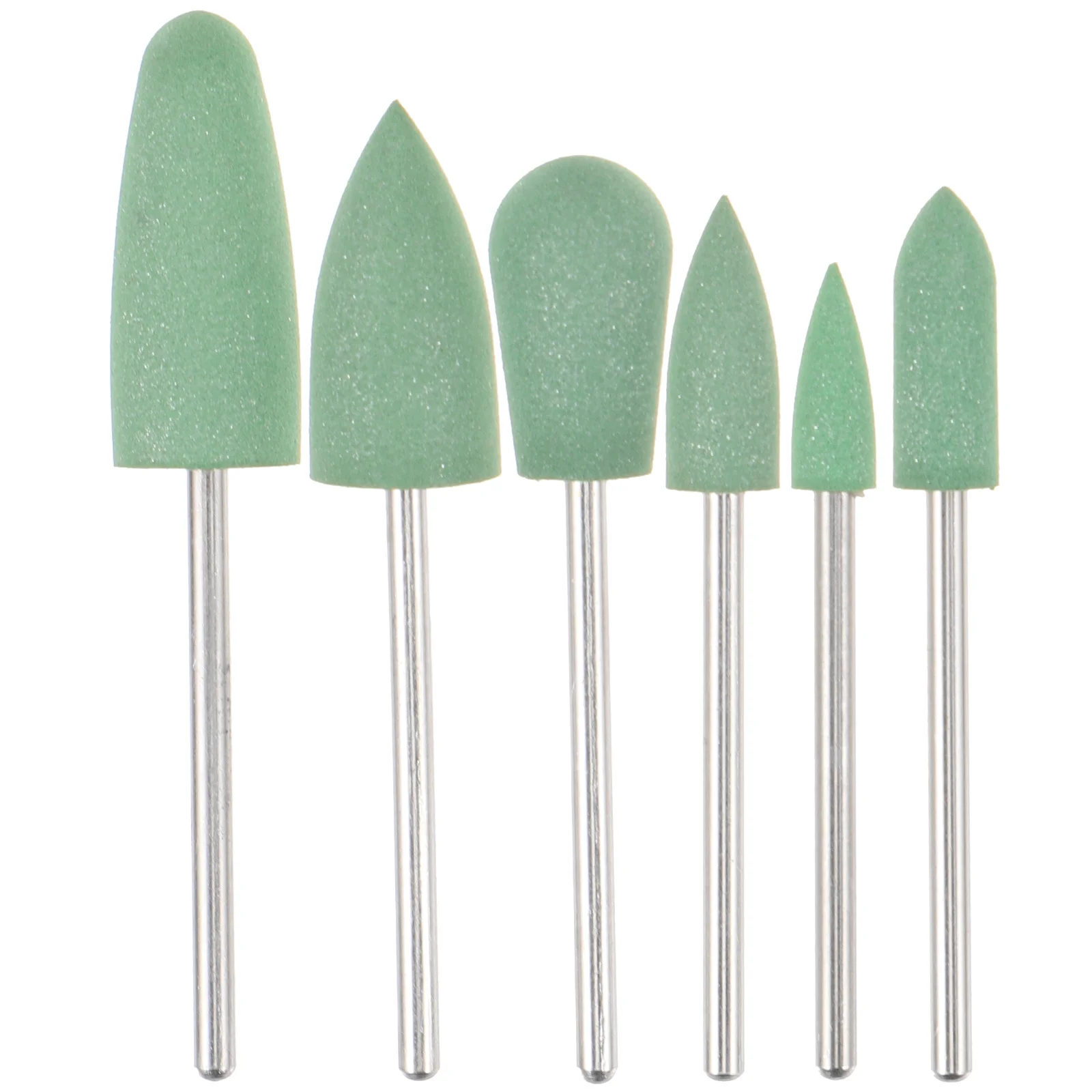 6-delige nagelboren set kegelvorm slijpkop voor polijsten nagelboor accessoires manicure benodigdheden acryl nagels salon