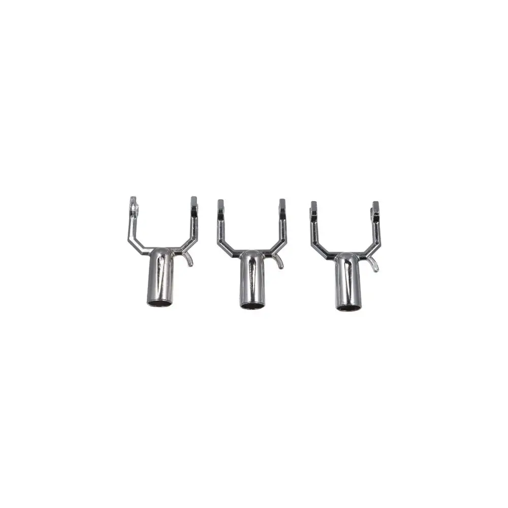

U Shaped Clothes Rod Joint Portable Durable Clothes Rod Metal Head Aluminum Alloy Clothes Fork Head Balcony