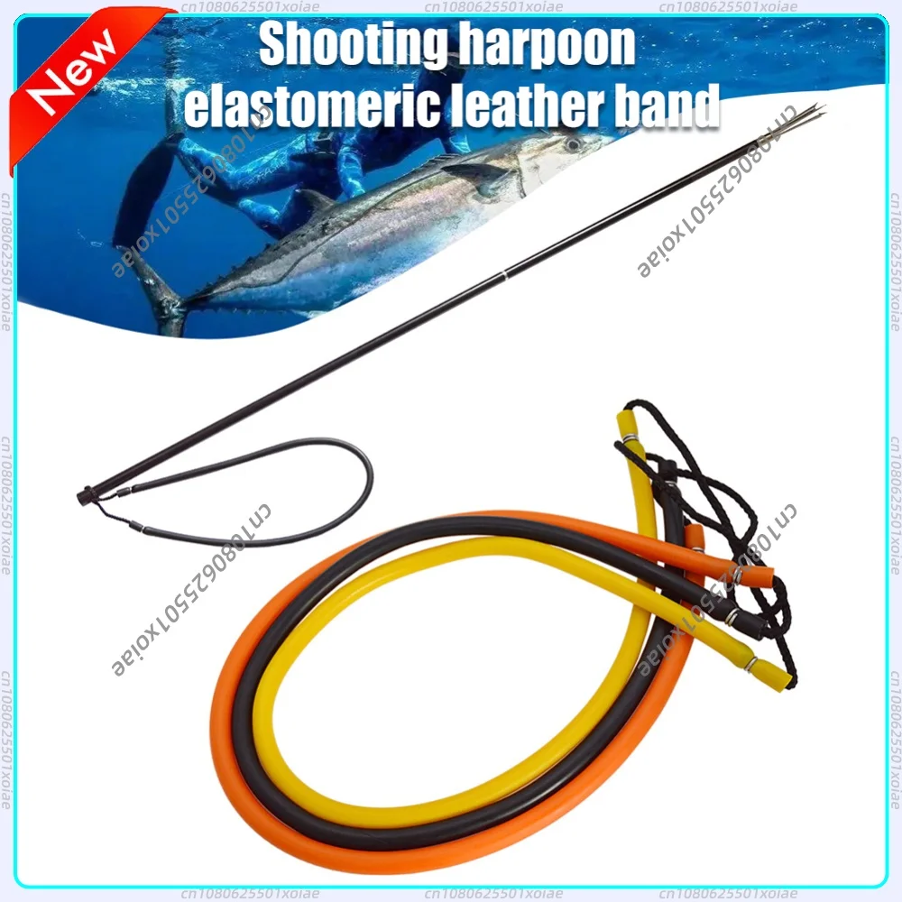 Speargun-Stab, Speargun-Gummibänder, Gummi-Angelstab, Speargun-Schleuder für Harpunenfischen und Tauchen