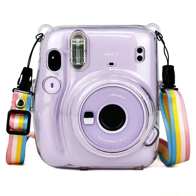F62C For Mini 11 Camera for Case Soft Silicone Protective Cover Scratch-proof Storage Carry Bag 7 Colors