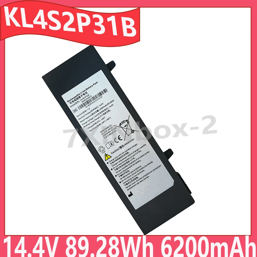 KL4S2P31B 4ICR18/65-2 14.4V 89.28Wh 6200mAh replacement Battery For SonoScape E2 E3 E1 Exp X1 X3 X5 Ultrasound Machine