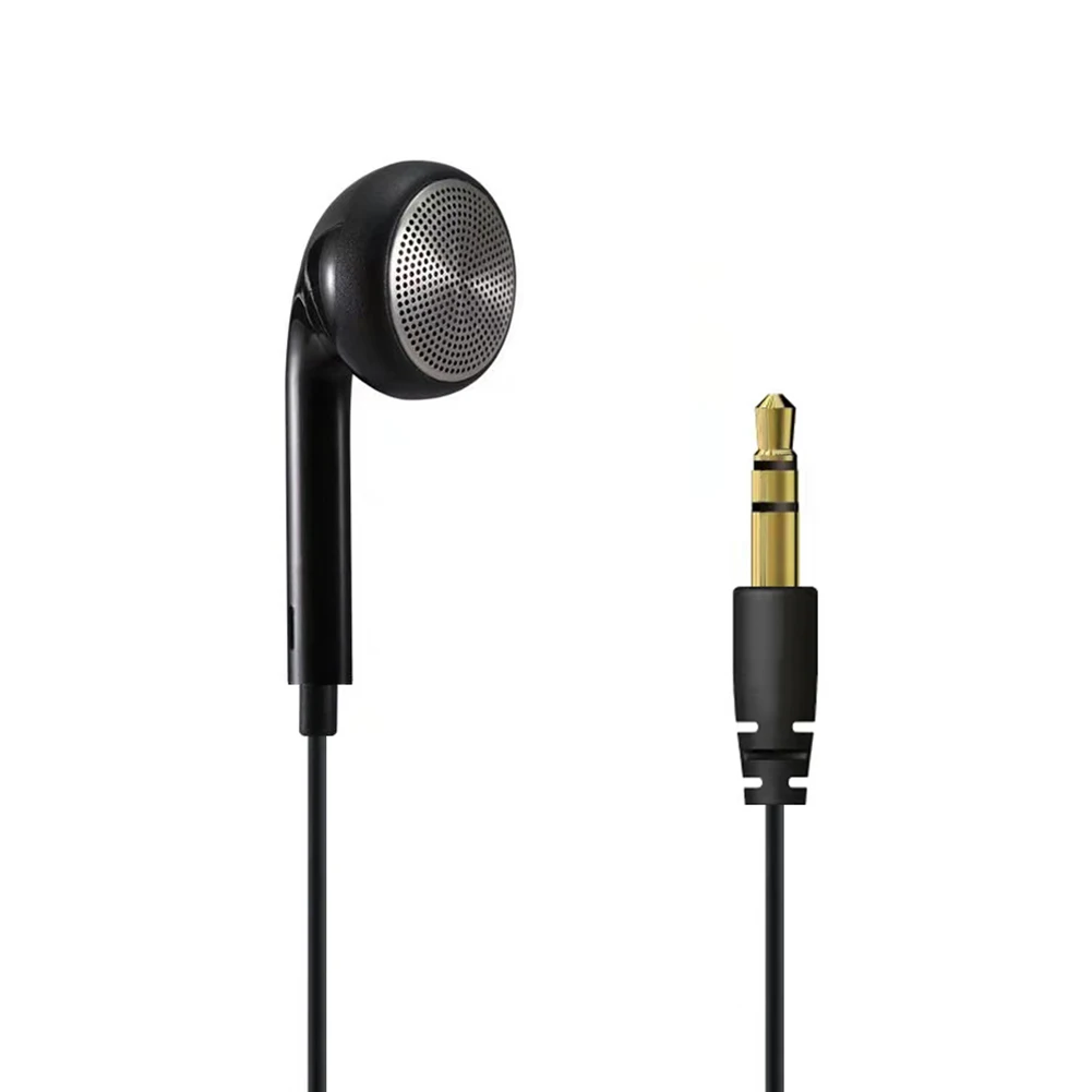 3.5mm Mono in Ear Music Headphone Riding Walkie Talkie Single Sided Earphone Kit Earphone Device Accessories