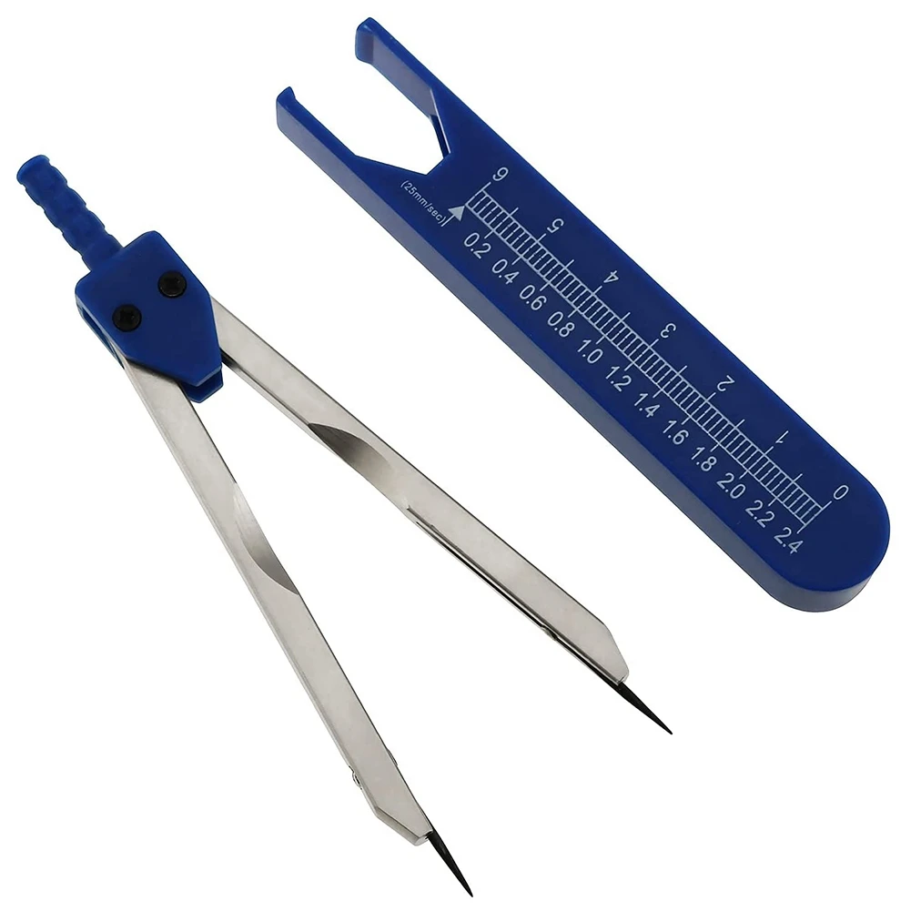 1Pc Deluxe EKG ECG Nurse or Doctor Caliper Ruler Drafting for Measuring Electrocardiographs