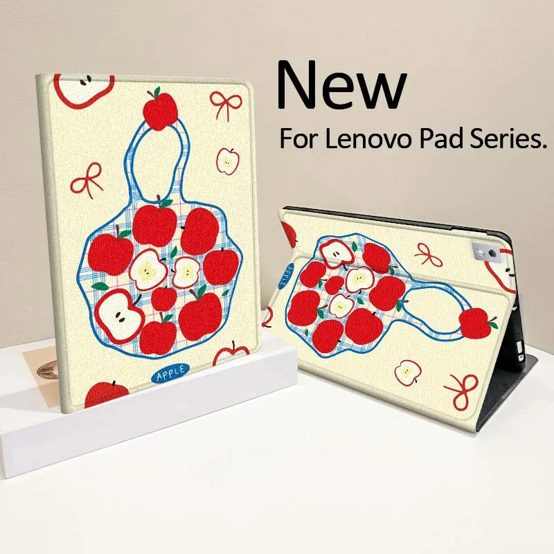 

Fruit Mesh Bag Pattern For Lenovo Tab Xiaoxin Pad 700 Y900 Gen4 K10 P11 GT K11 3rd P11 P12 Plus Pro Gen Tablet Case